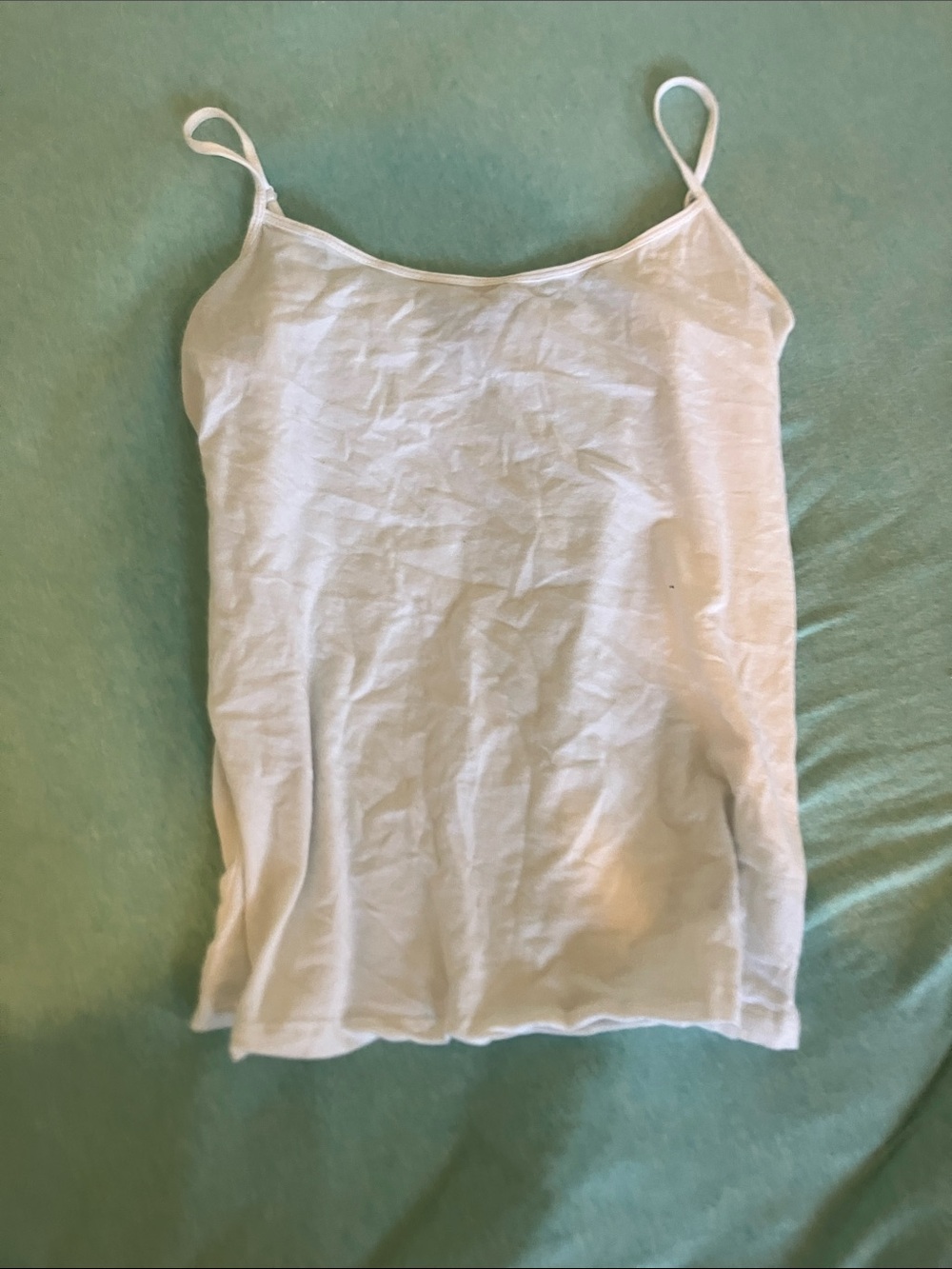 Forever 21 White Spaghetti Strap Camisole